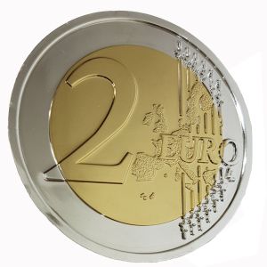 Riesenmünze 2 EURO