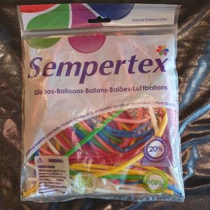 Spaghettiballons, 160er, 50 Stück