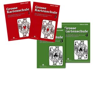Grosse Kartenschule, Bd. 1 - 4, incl. 4 Bic-Spiele