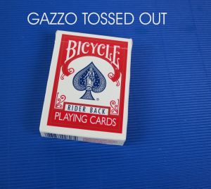 Tossed Out Deck - Gazzo (nur die Karten, ohne DVD)