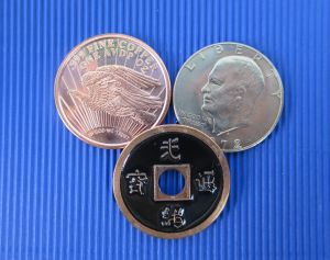 Silver Copper Chinese Transposition - Dollar