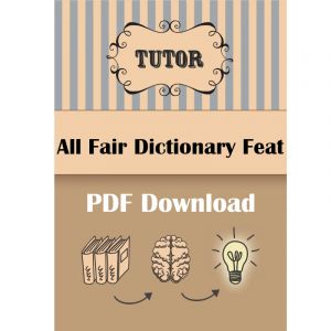 Download: All Fair Dictionary Feat - Astor