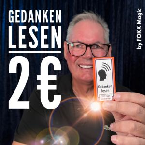 Gedanken lesen - 2 € by FOKX Magic