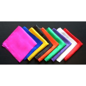 Seidentücher 15x15 cm, 11 Stück