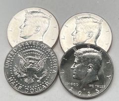 Halbdollar - 4 Stück -
