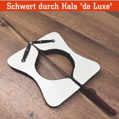 Schwert durch Hals "de Luxe"