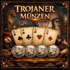 Trojaner Münzen by FOKX Magic