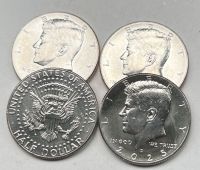Halbdollar - 4 Stück -