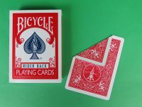 Bicycle Doppelrückenkarten rot/rot