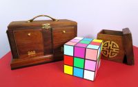 Back of Rubik Cube - Antik