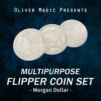 Multipurpose Flipper Coin Set - Morgan Dollar