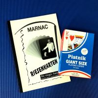 Piatnik Riesenkarten und Broschüre Marnac Riesenkarten - Komplettpaket