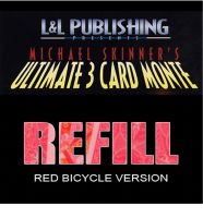 Ultimate 3 Card Monte, Bicycle - Nachfüllpack - nur Karten -