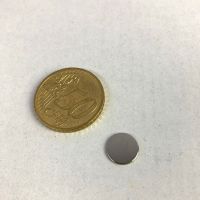 Magnet  Ø 10 mm - Höhe 0,5 mm