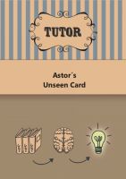 Astor's Unseen Cards
