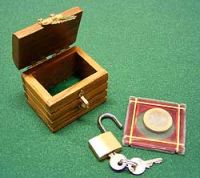 Ringbox incl.Crystal Coin