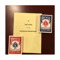 Konisches Kartenspiel mit Anleitungsheft '11 wunderbare Tricks mit dem .. '