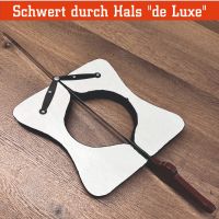 Schwert durch Hals "de Luxe"