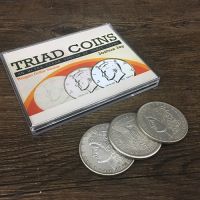 Triad Coins by Joshua Jay - Morgan Dollar Version