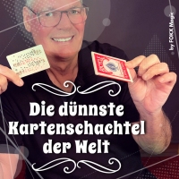 Die dünnste Kartenschachtel der Welt by FOKX Magic