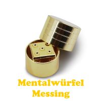 Mentalwürfel Messing