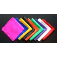 Seidentücher 15x15 cm, 11 Stück