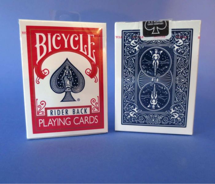 Bicycle Robocycle Spielkarten | 56 Karten Inkl. 2 Joker | Poker-Format Standardgröße | Motiv-Kartenspiel