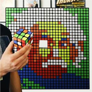 Rubik Art by Gonçalo Gil & Gustavo Sereno