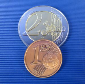 Riesenmünze 1 Cent