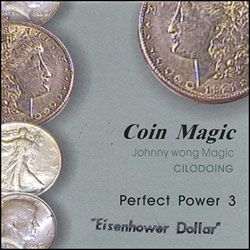 Coin Magic Perfect Power 3 Dollar incl. DVD