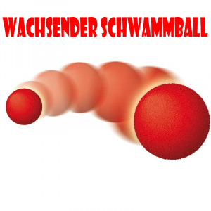 Wachsender Schwammball