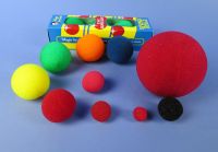 Schwammball, 13 cm, soft, 1 Stück