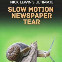 DVD Newspaper Tear - Ultimate Slow Motion - by Nick Lewin