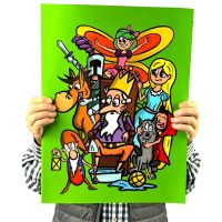 Colossal Magic Coloring Book - Jumbo