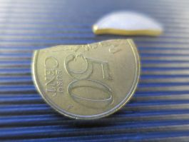 Double Sided 50 Cent Euro Coin